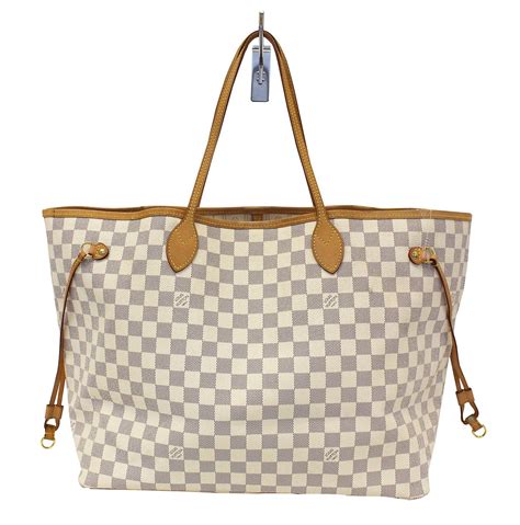 white louis vuitton damier bag